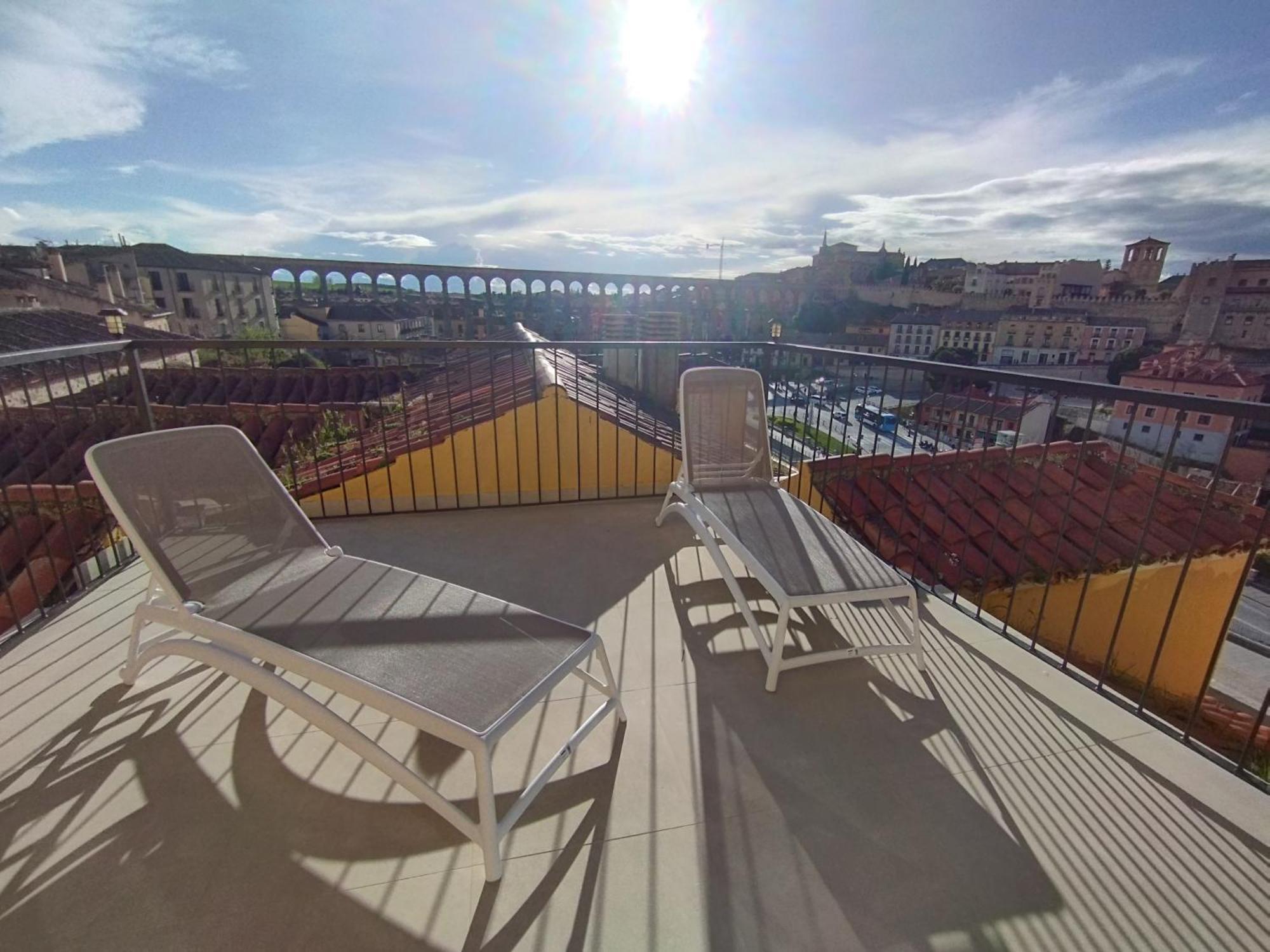 Hotel Ele Acueducto Segovia Exteriör bild